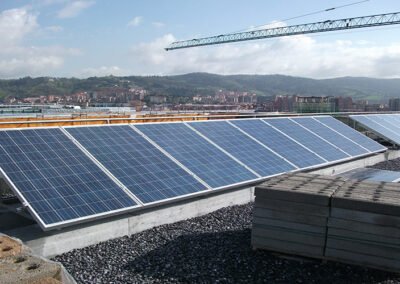 PROYECTO DE FOTOVOLTAICA 30KW DEL NUEVO EDIFICIO DE PROTECCIÓN CIVIL EN MIRIBILLA EN BILBAO