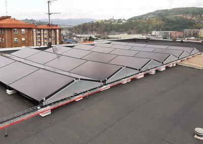 Proyecto de fotovoltaica 33kw en el Colegio Salesianos Cruces en Barakaldo