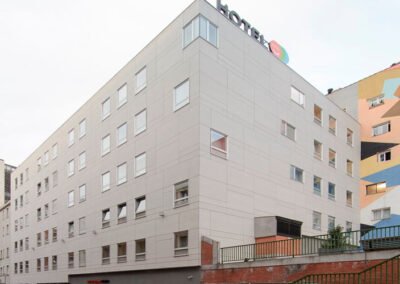Proyecto de instalaciones en el Hotel Bed4u de 91 habitaciones en Bilbao