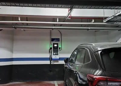 PROYECTO DE DOS PUNTOS DE RECARGA DE V.E. EN APARCAMIENTO DEL EDIFICIO ALBIA PARA EL CONSORCIO DE AGUAS